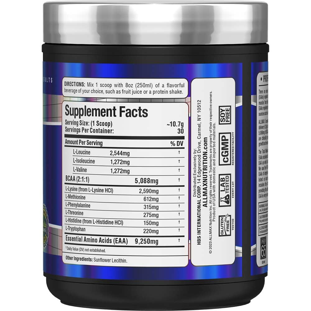 Foto 3 | Suplemento Allmax Essentials EAA 320 G en Polvo - Venta Internacional
