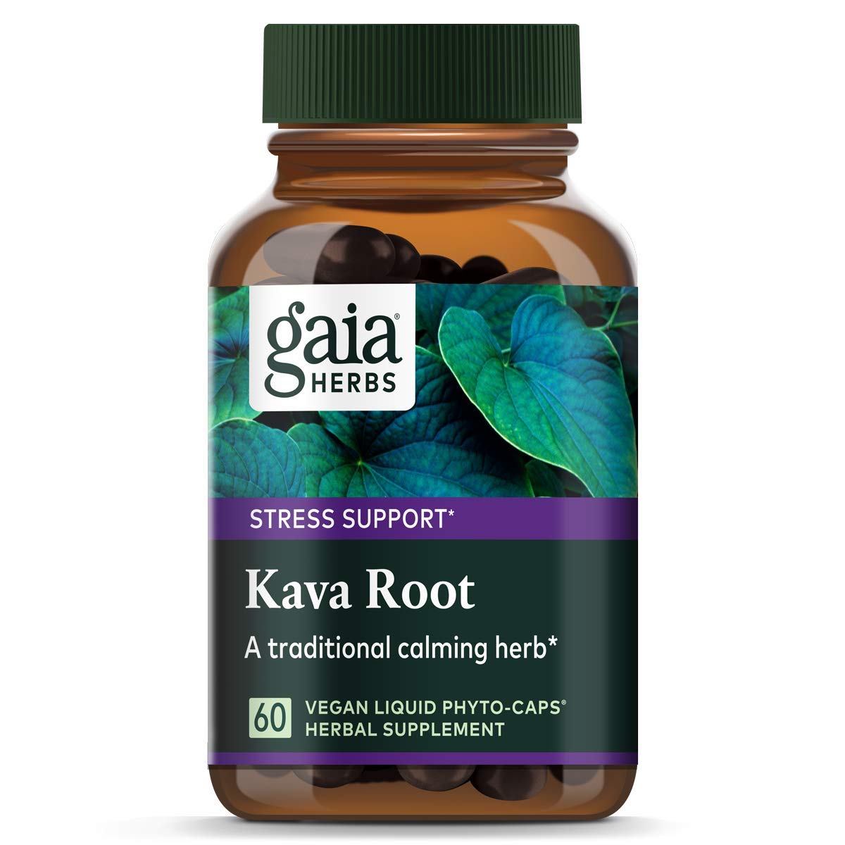 Foto 2 pulgar | Suplemento Gaia Herbs Raíz de Kava Kava 60 Cápsulas - Venta Internacional