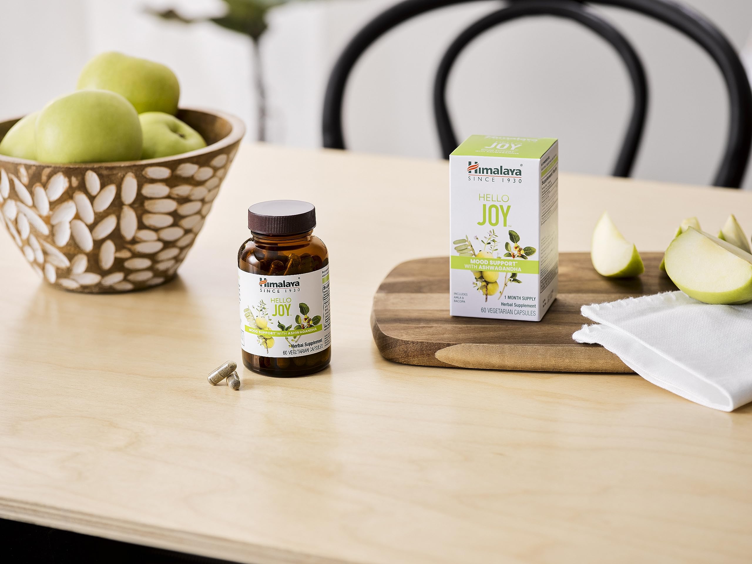 Foto 7 | Suplemento Himalaya Hello Joy Herbal 60 Cápsulas Veganas - Venta Internacional