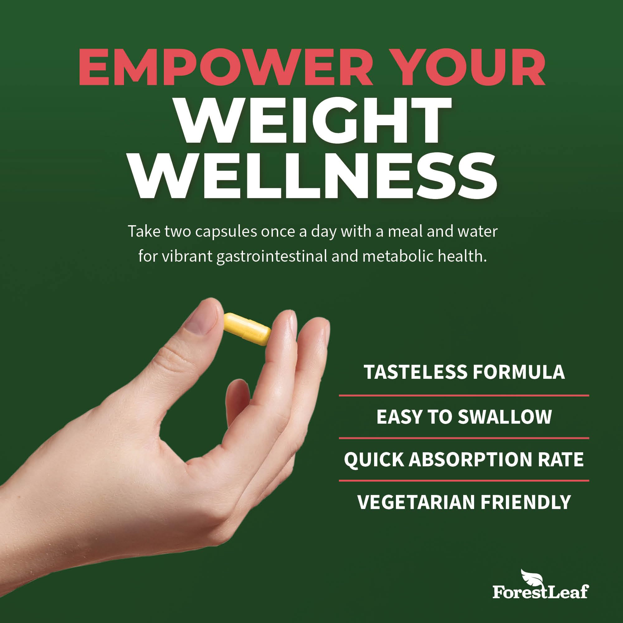 Foto 6 pulgar | Suplemento Forestleaf Advanced Dual Berberine Hcl 1300 Mg - Venta Internacional