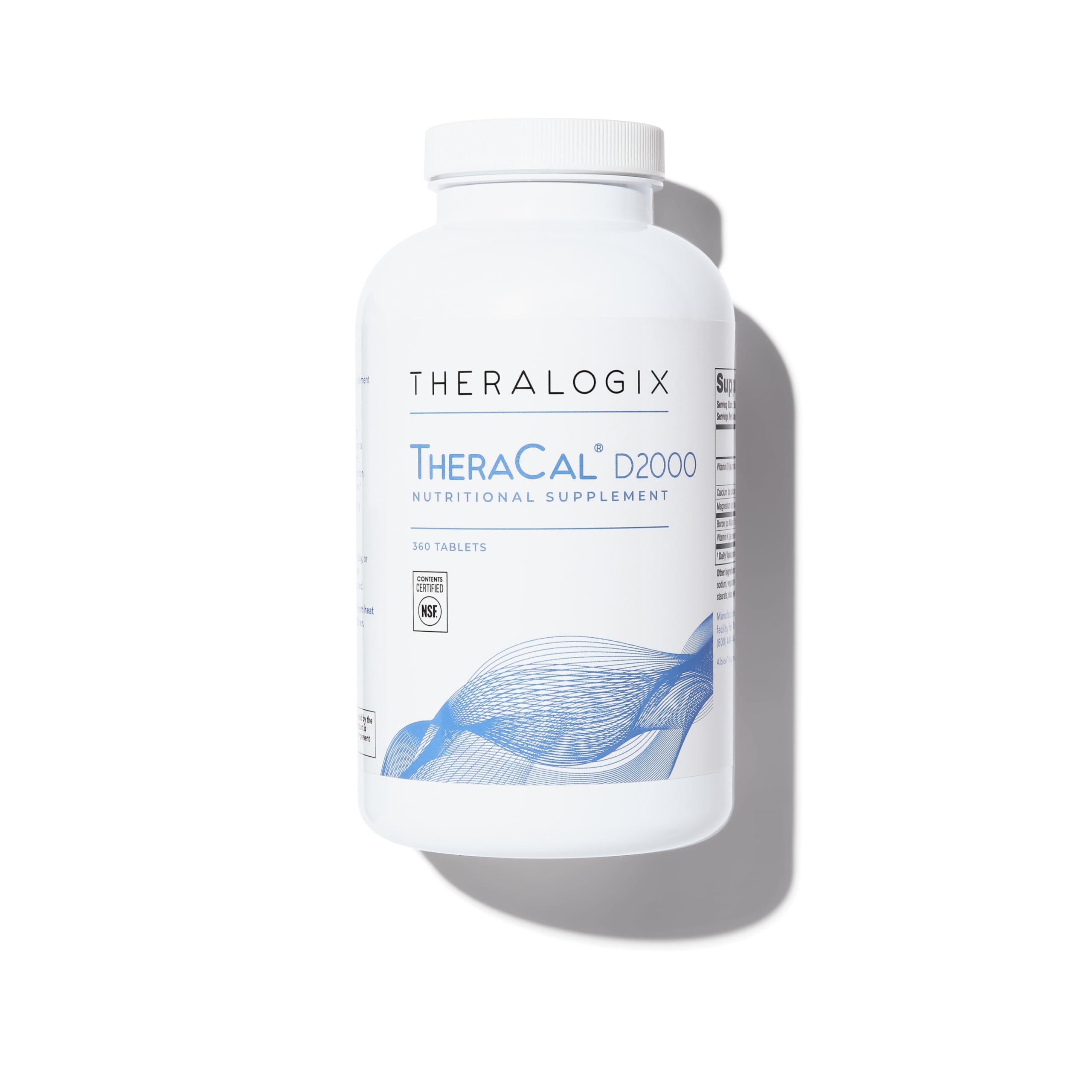 Foto 7 pulgar | Suplemento Theralogix Theracal D2000 Bone Health 360 Tabletas - Venta Internacional