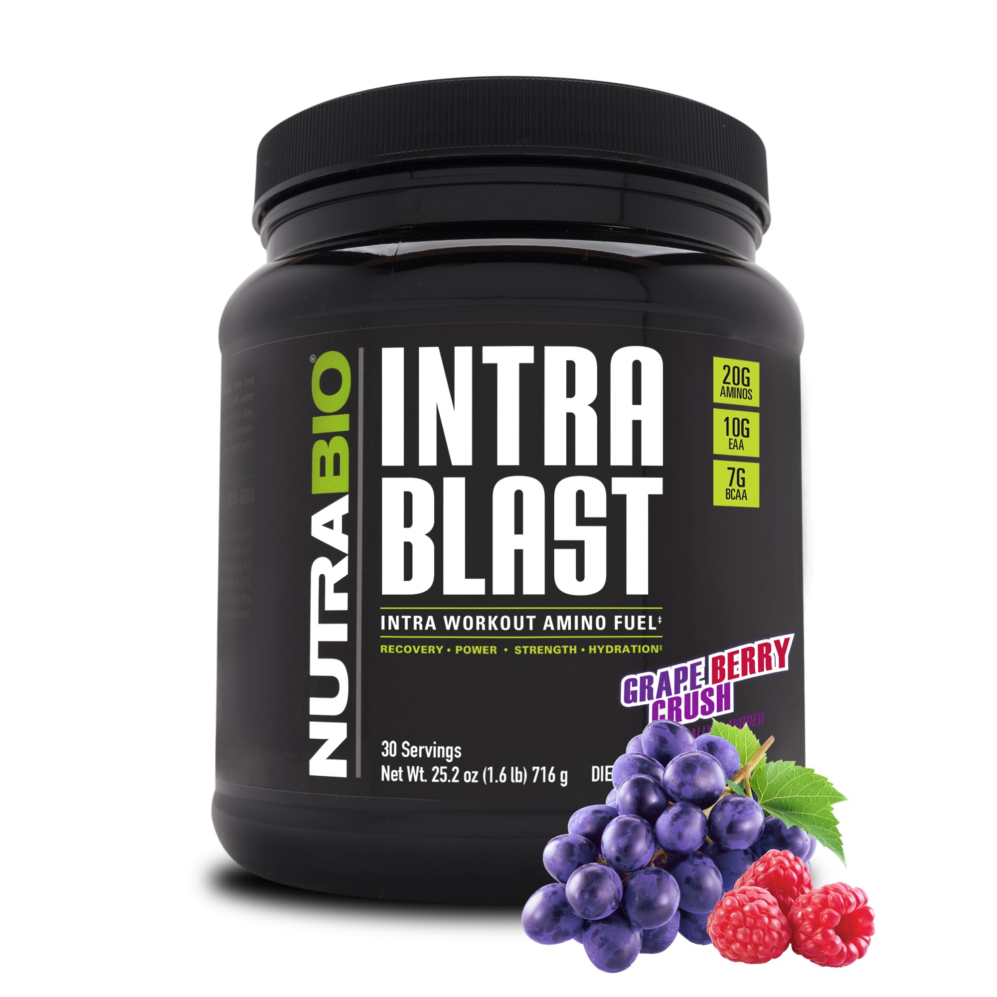 Foto 2 pulgar | Suplemento NutraBio Intra Blast BCAA EAA Electrolito 30 Servicios - Venta Internacional