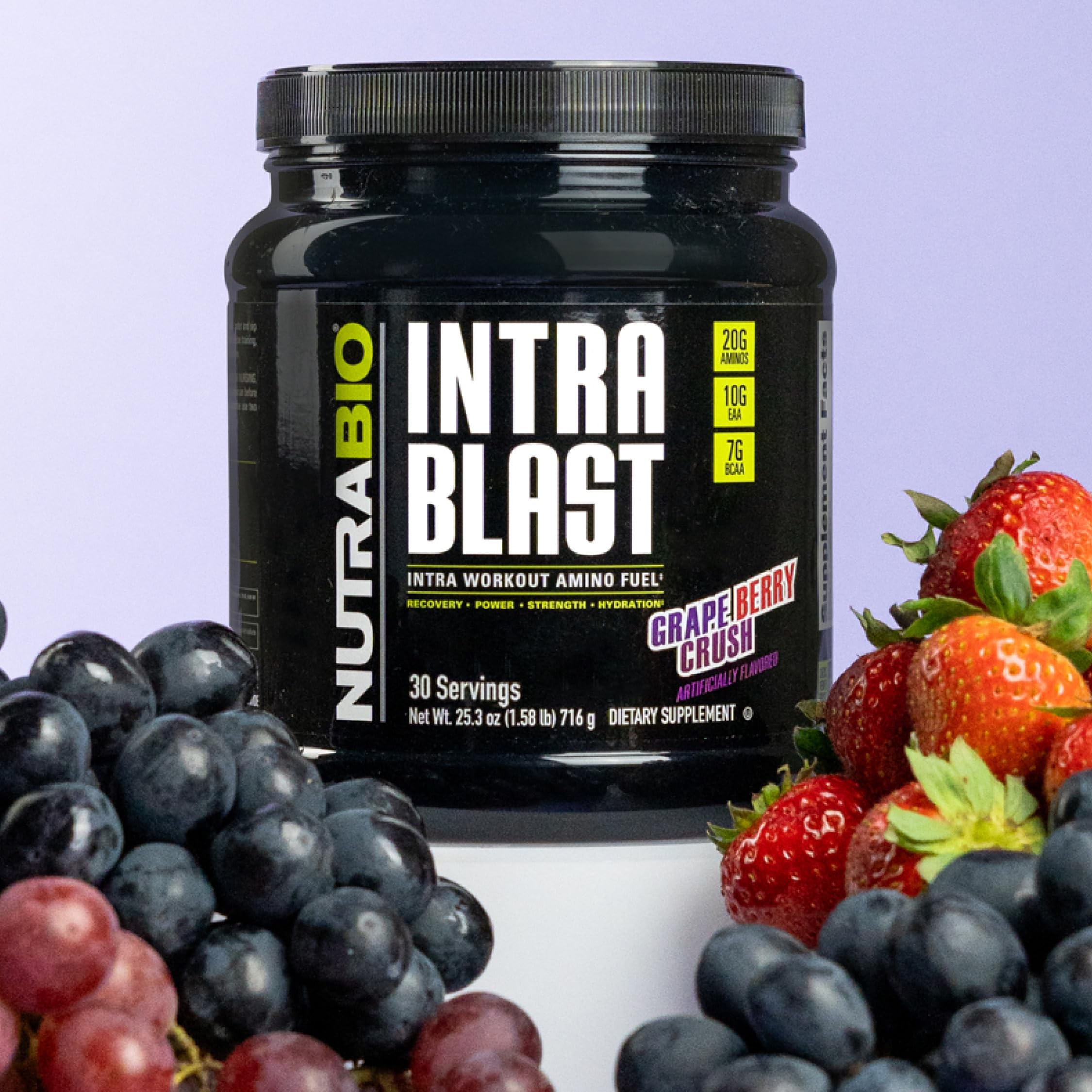 Foto 6 pulgar | Suplemento NutraBio Intra Blast BCAA EAA Electrolito 30 Servicios - Venta Internacional