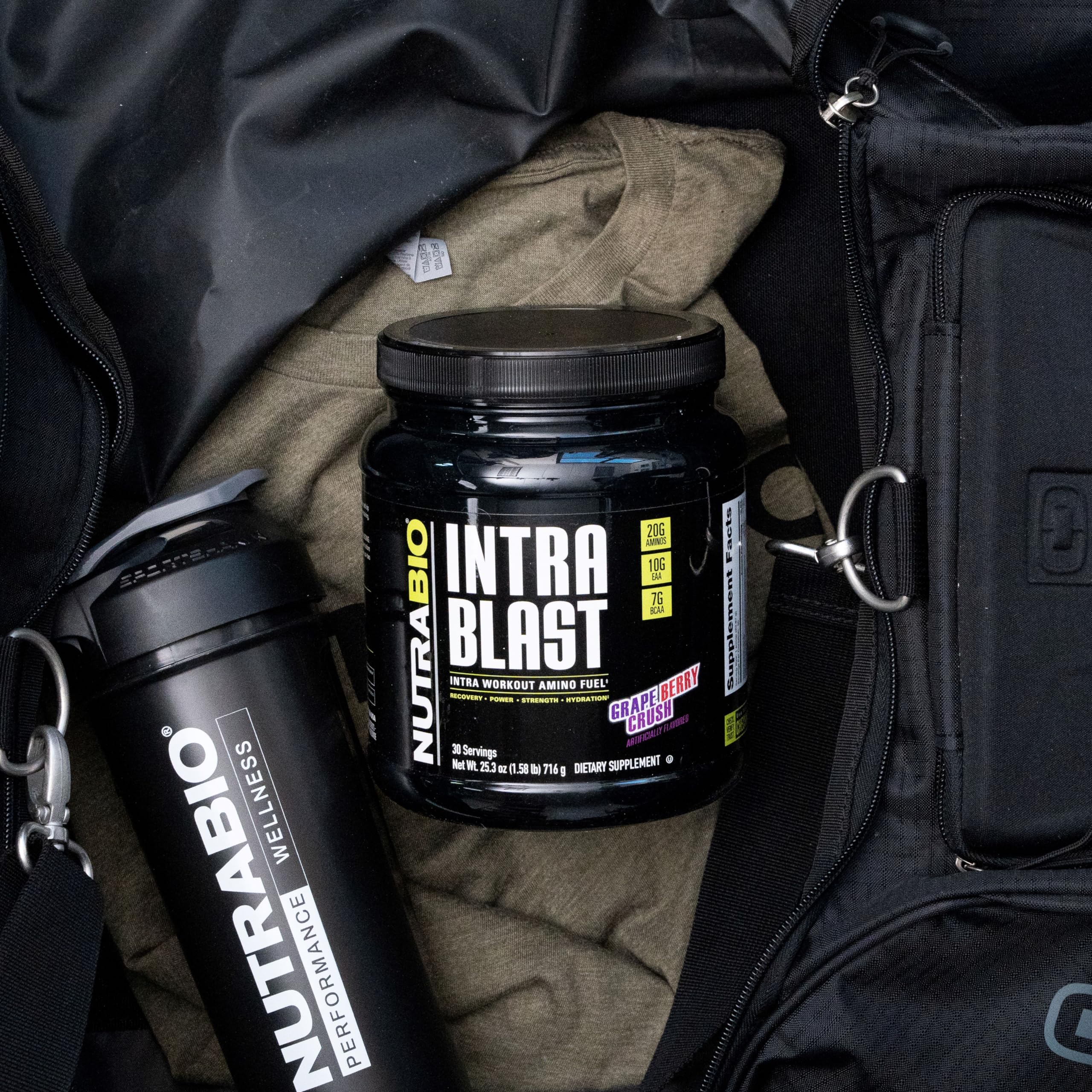 Foto 7 pulgar | Suplemento NutraBio Intra Blast BCAA EAA Electrolito 30 Servicios - Venta Internacional