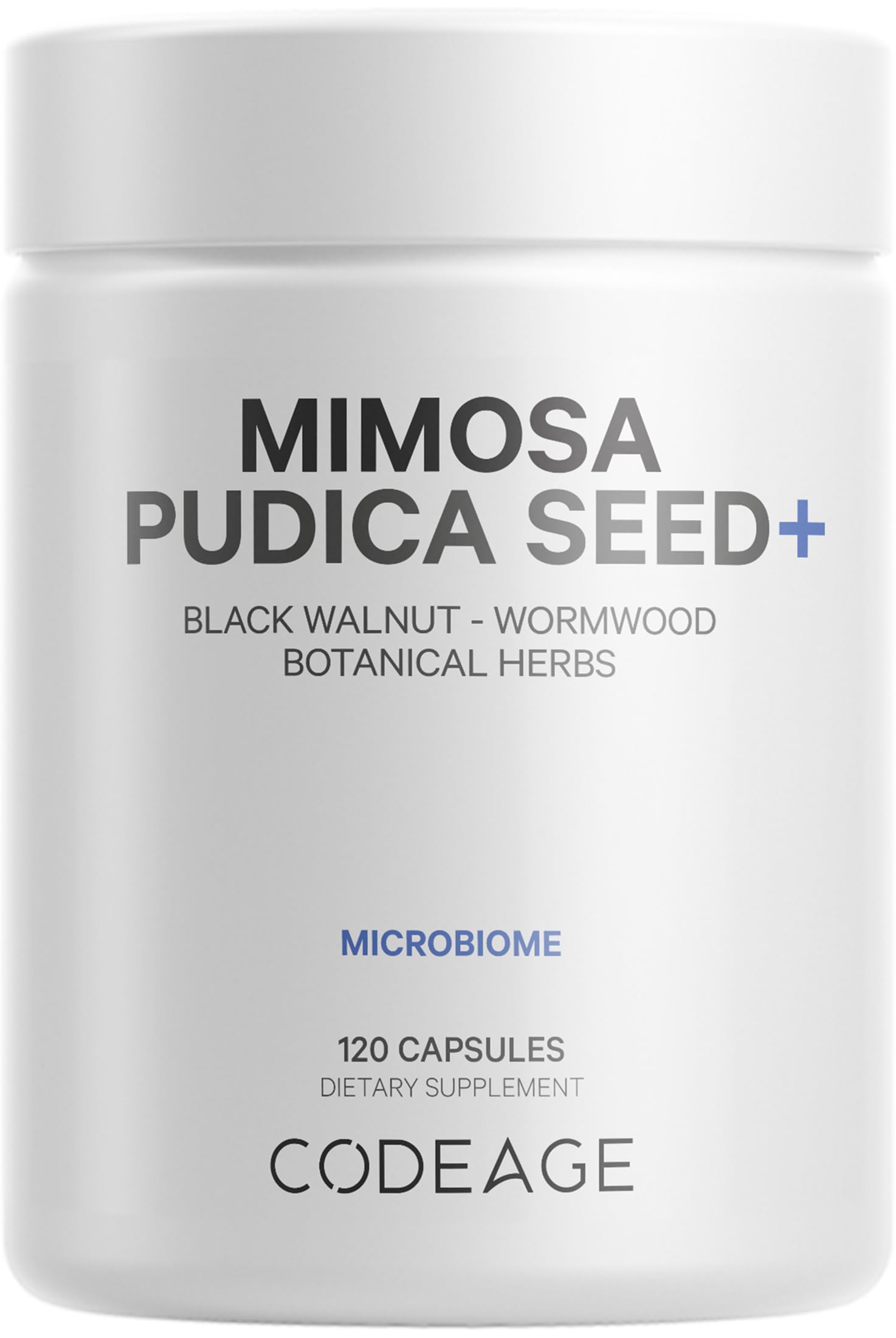 Foto 1 | Suplemento De Semillas De Mimosa Pudica Orgánicas Codeage 120 Cápsulas - Venta Internacional.
