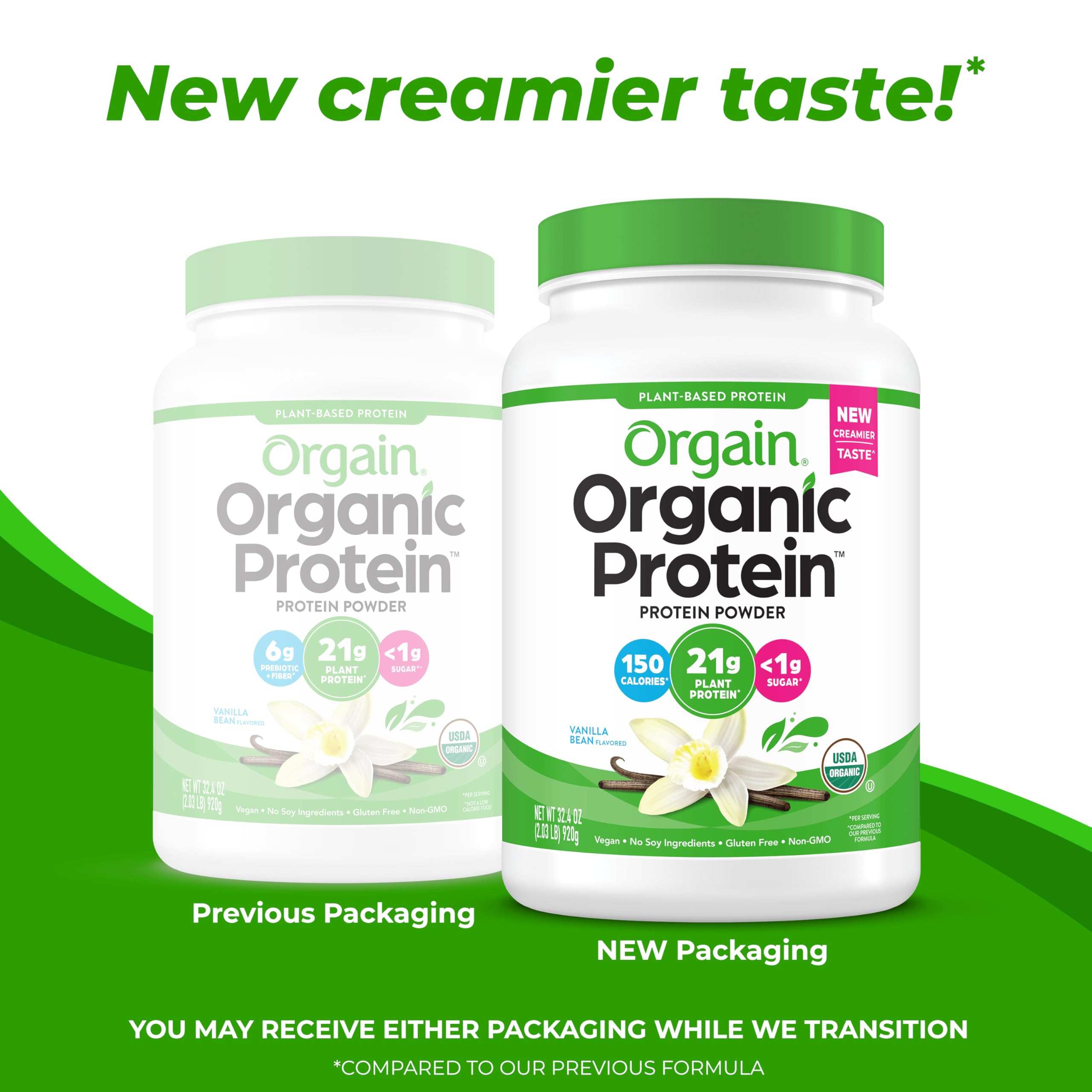 Foto 4 pulgar | Proteína En Polvo Orgain Orgain Organic Vegan Vainilla 920g - Venta Internacional.