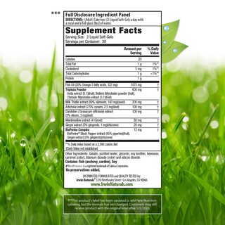 Foto 2 | Suplemento Irwin Naturals Daily Gentle Cleanse 60 Cápsulas Blandas - Venta Internacional.