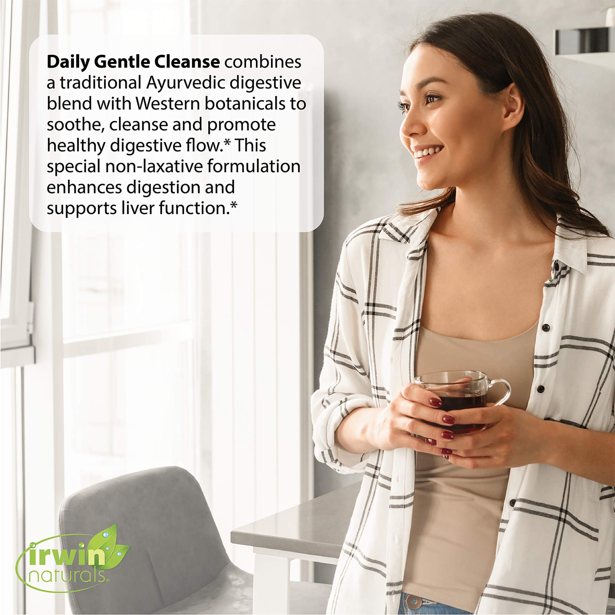 Foto 4 pulgar | Suplemento Irwin Naturals Daily Gentle Cleanse 60 Cápsulas Blandas - Venta Internacional.