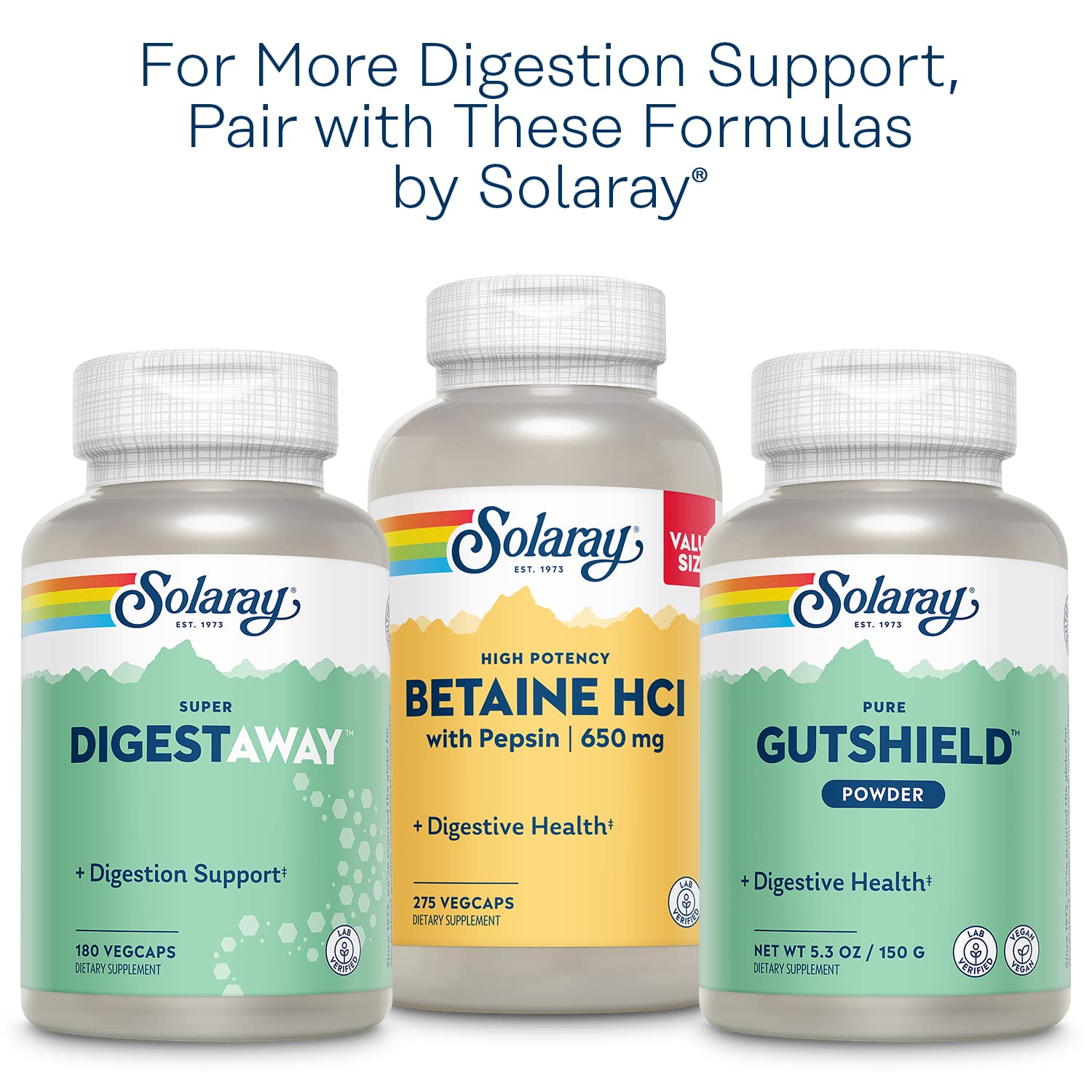 Foto 7 | Suplemento Solaray Pancreatin 1300 Mg 90 Cápsulas - Venta Internacional.