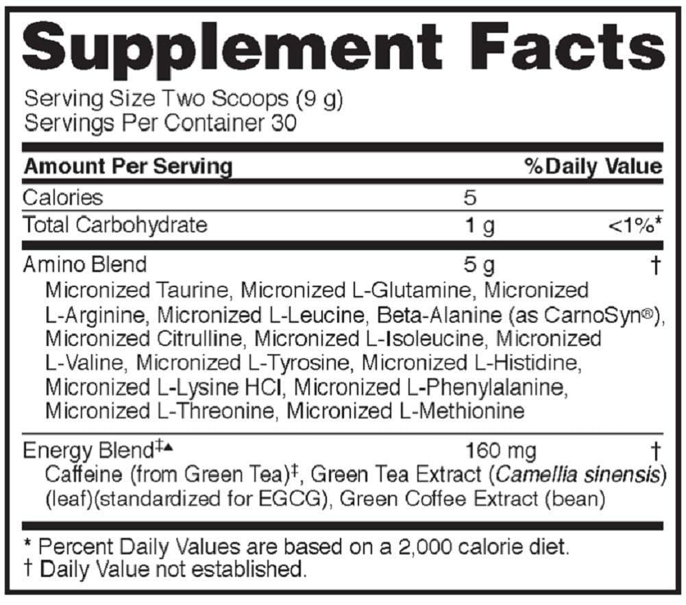 Foto 5 pulgar | Suplemento Optimum Nutrition Essential Amino Energy, 30 Porciones - Venta Internacional.