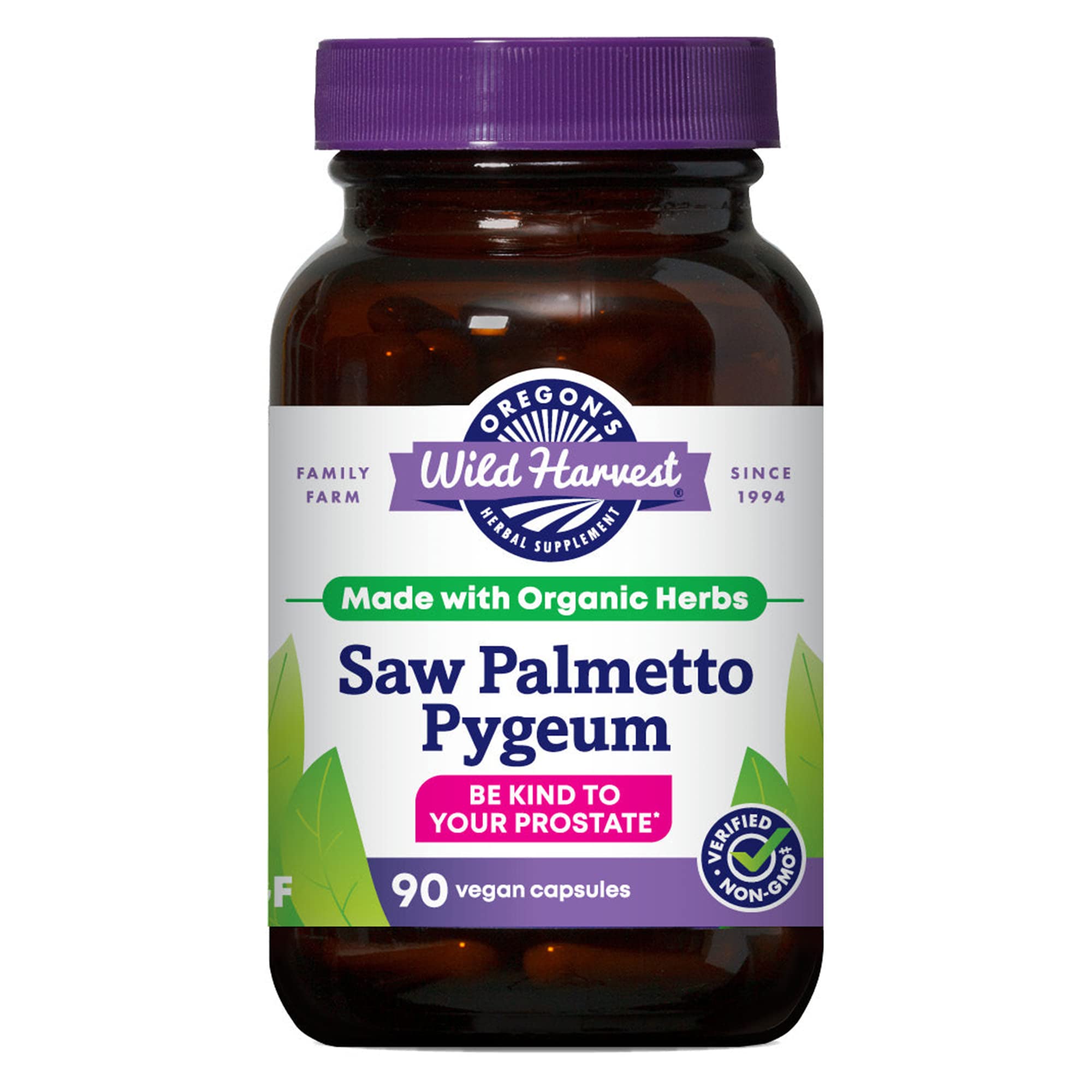 Foto 1 | Suplemento Herbario Oregon's Wild Harvest Saw Palmetto 90 Cápsulas - Venta Internacional.
