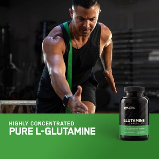 Foto 3 | Suplemento Optimum Nutrition L-glutamina 1000 Mg 240 Cápsulas - Venta Internacional.