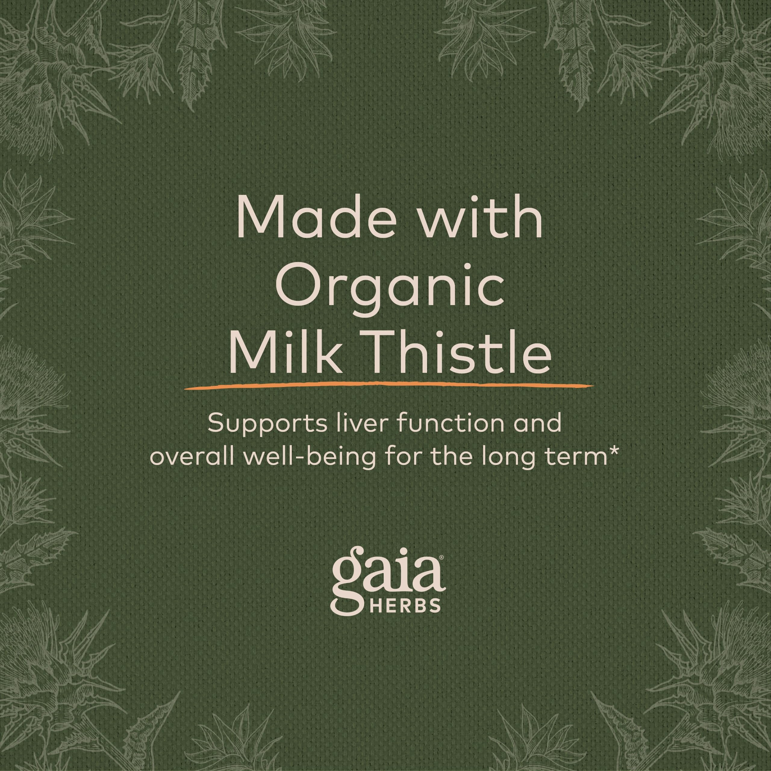 Foto 7 pulgar | Suplemento Gaia Herbs Milk Thistle Liver 120 Cápsulas Veganas - Venta Internacional.