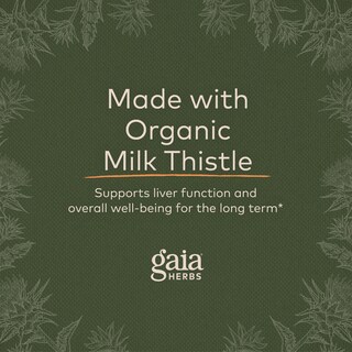 Foto 6 | Suplemento Gaia Herbs Milk Thistle Liver 120 Cápsulas Veganas - Venta Internacional.