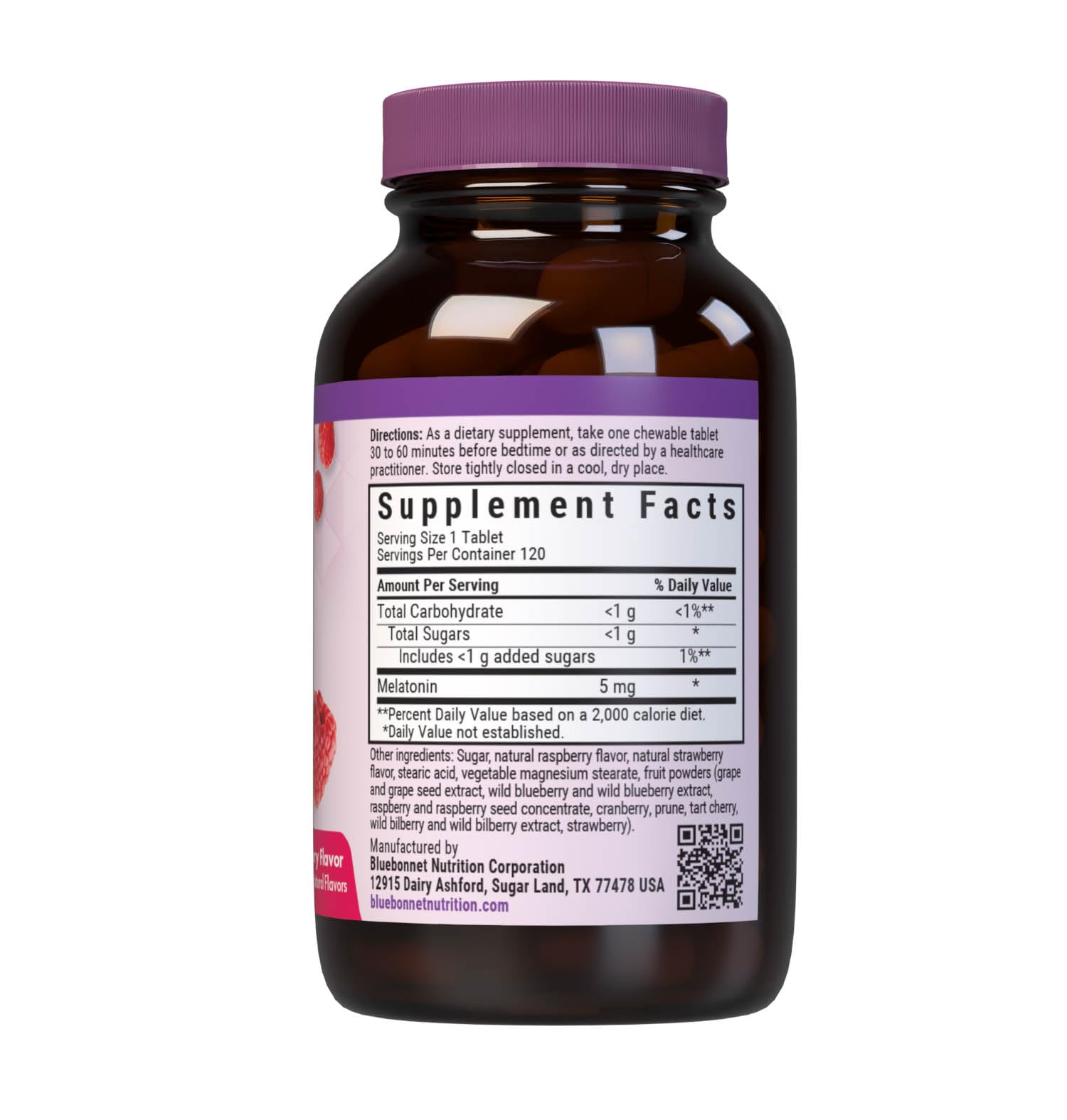 Foto 3 pulgar | Suplemento Bluebonnet Nutrition Earthsweet Melatonin 5 Mg - Venta Internacional.