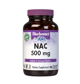 Foto 1 | Cápsulas De Vitaminas Bluebonnet Nac 500 Mg 90 Unidades - Venta Internacional.