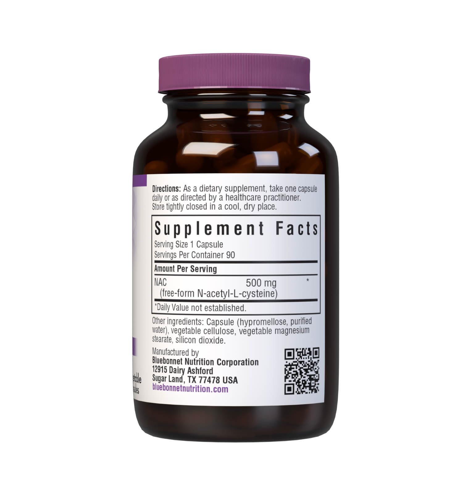 Foto 3 pulgar | Cápsulas De Vitaminas Bluebonnet Nac 500 Mg 90 Unidades - Venta Internacional.