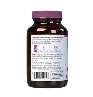 Foto 3 | Cápsulas De Vitaminas Bluebonnet Nac 500 Mg 90 Unidades - Venta Internacional.