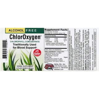 Foto 2 | Hierbas Suplementarias, Etc. Clorooxígeno, Clorofila, 60 Ml. - Venta Internacional.