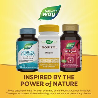 Foto 6 | Suplemento Nature's Way De Inositol 500 Mg 100 Cápsulas - Venta Internacional.
