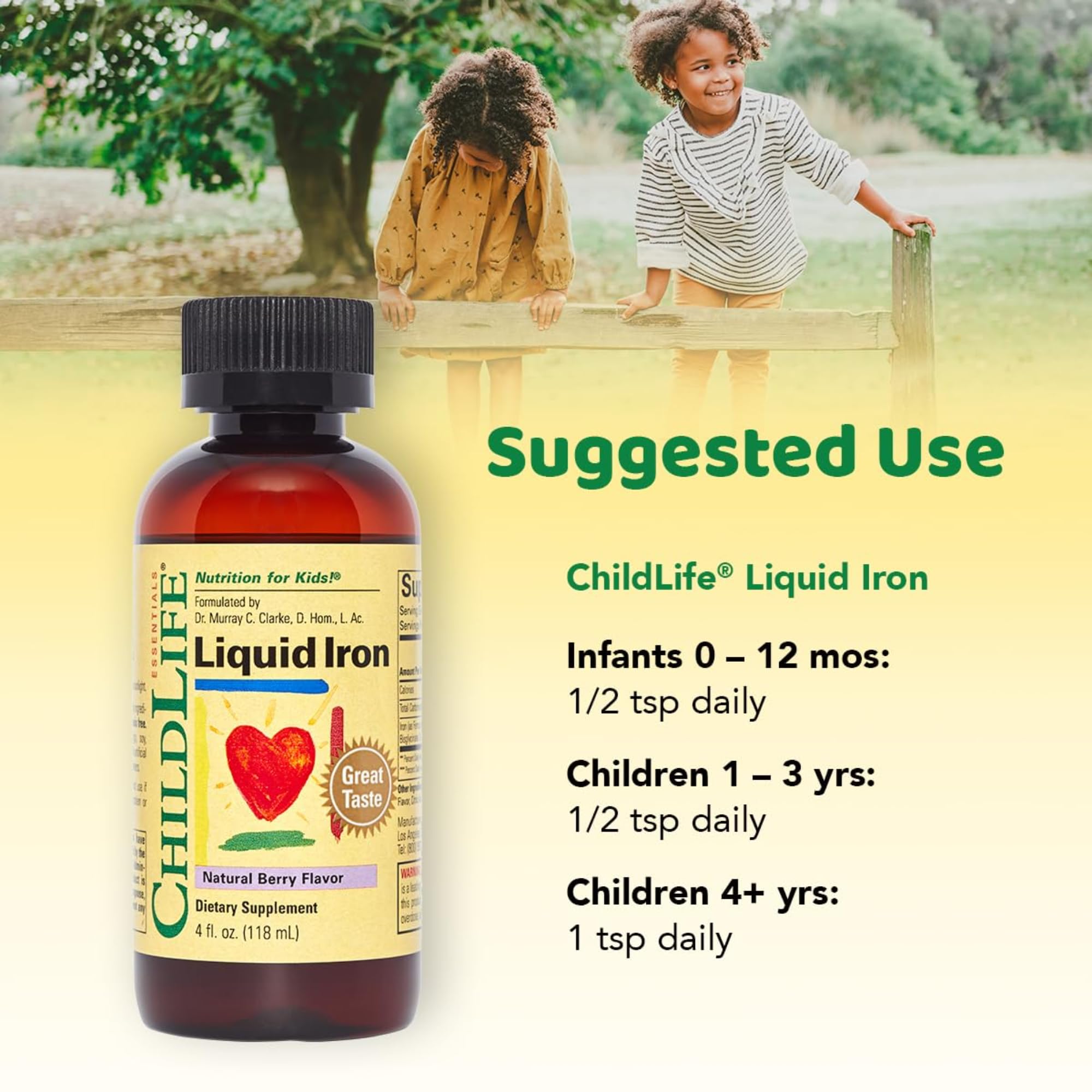 Foto 5 pulgar | Suplementos De Hierro Líquido Childlife Essentials Para Niños 118 Ml - Venta Internacional.