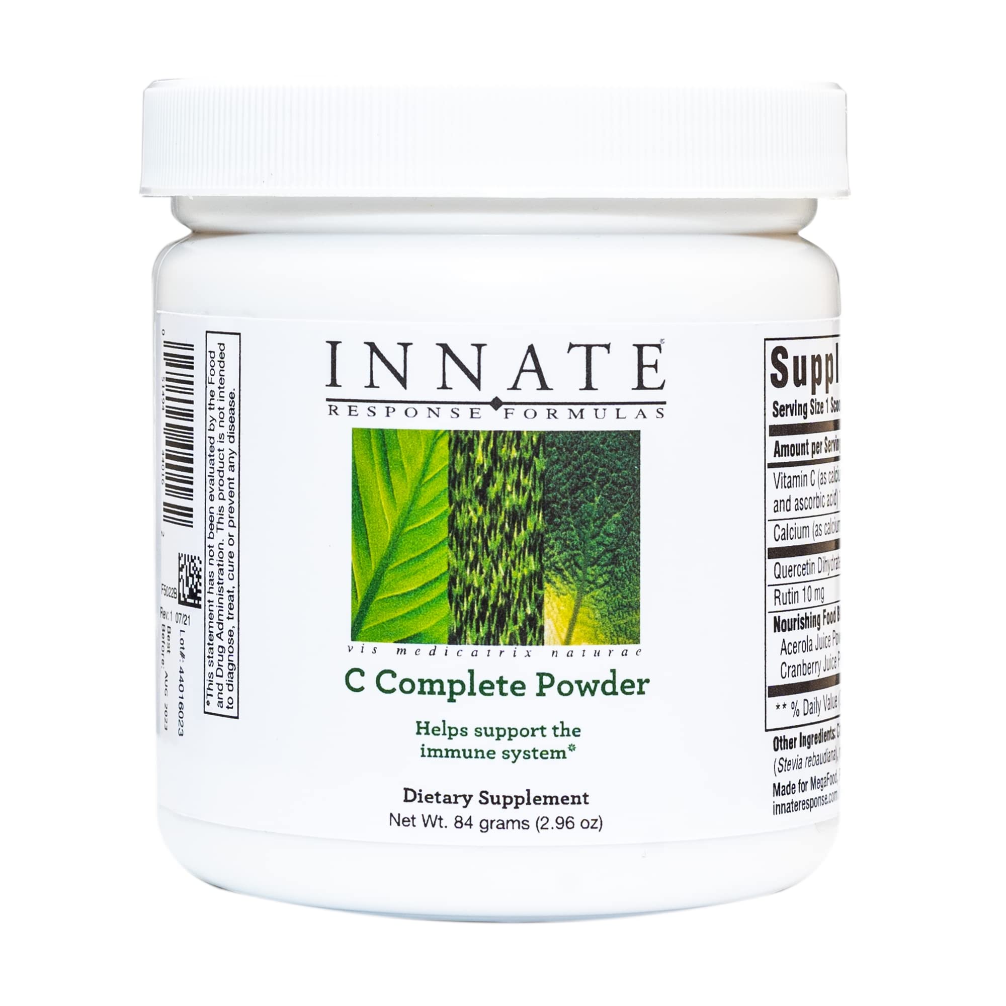 Foto 2 pulgar | Suplemento Innate Response Formulas C Complete Powder 85 Ml - Venta Internacional.