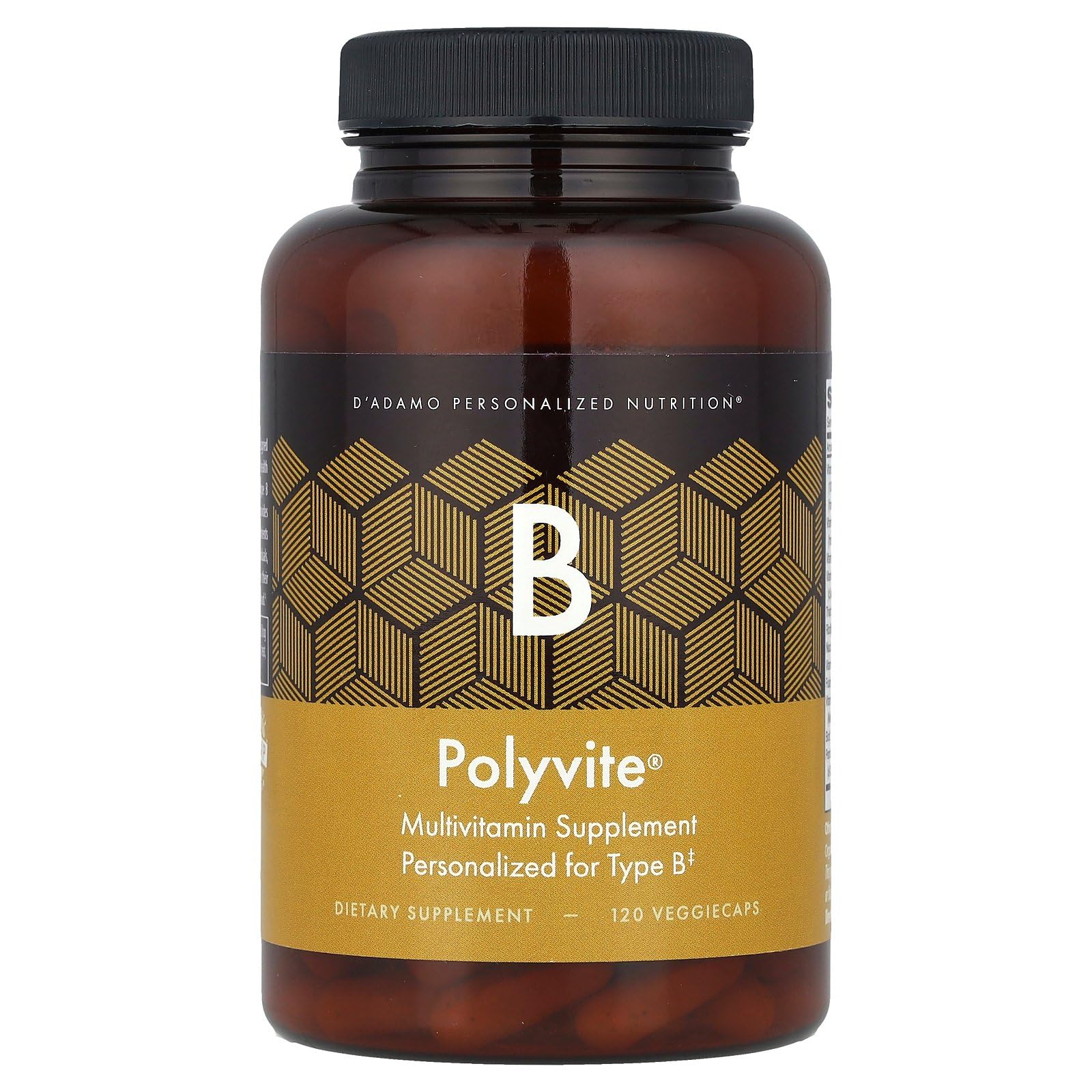 Foto 1 | Suplemento D'adamo Personalized Nutrition Polyvite B 120 Vcaps - Venta Internacional.