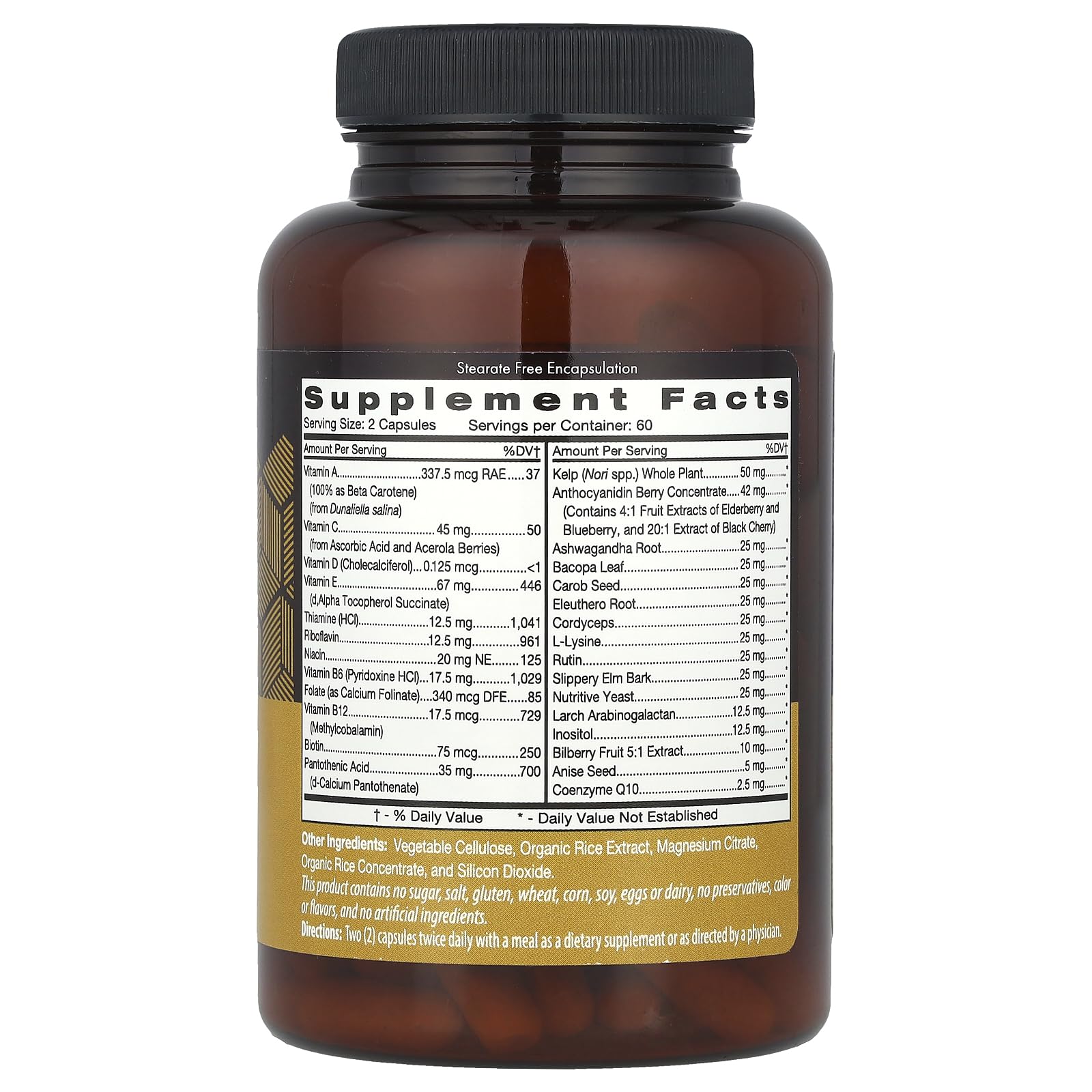 Foto 3 pulgar | Suplemento D'adamo Personalized Nutrition Polyvite B 120 Vcaps - Venta Internacional.