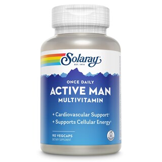 Foto 1 | Multivitamínico Solaray Para Hombre Activo Una Vez Al Día, 90 Cápsulas Vegetarianas - Venta Internacional.