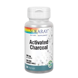 Foto 1 | Suplemento De Carbón Activado Solaray 280 Mg 90 Cápsulas - Venta Internacional.