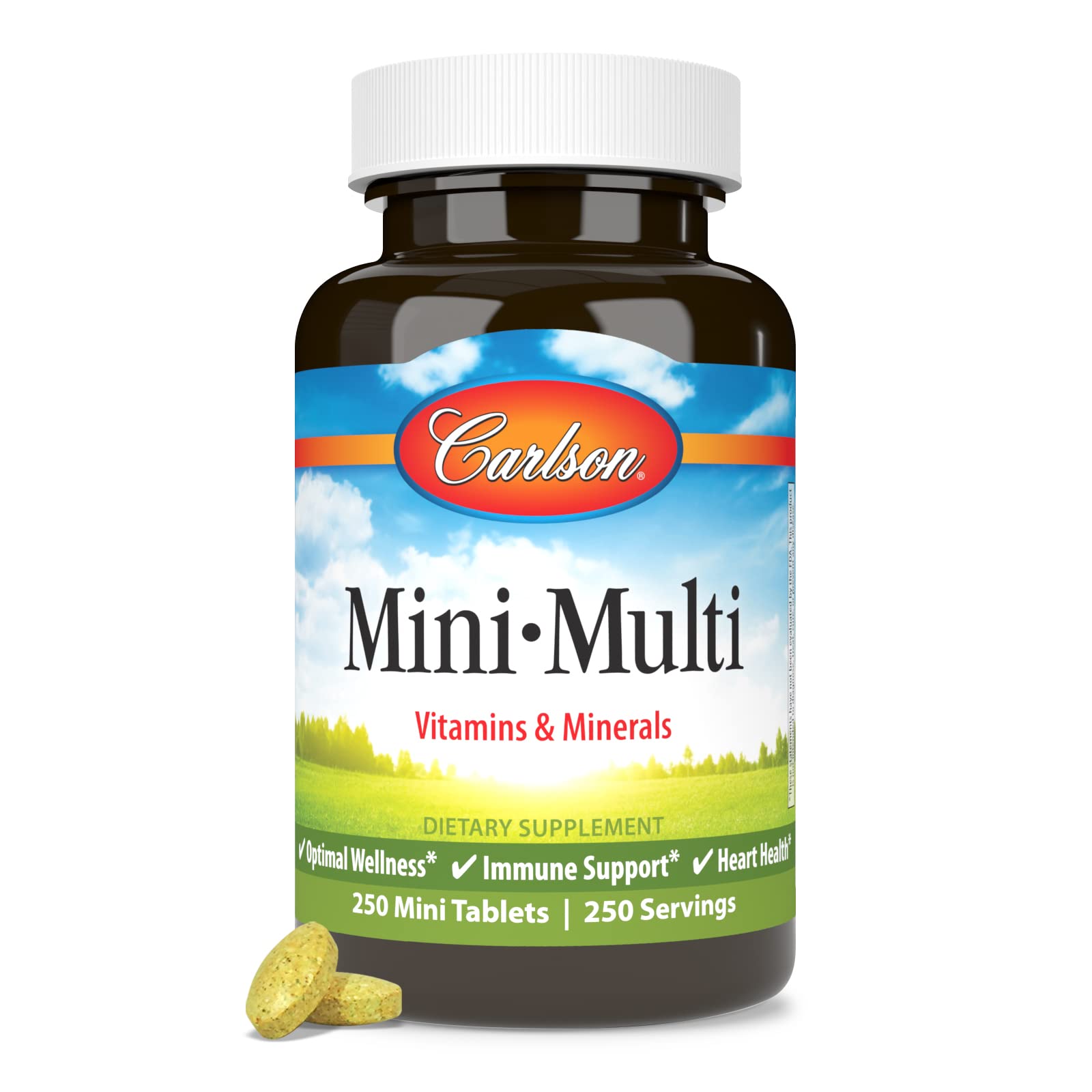 Foto 6 pulgar | Suplemento Multivitamínico Carlson Mini-multi, 250 Comprimidos - Venta Internacional.