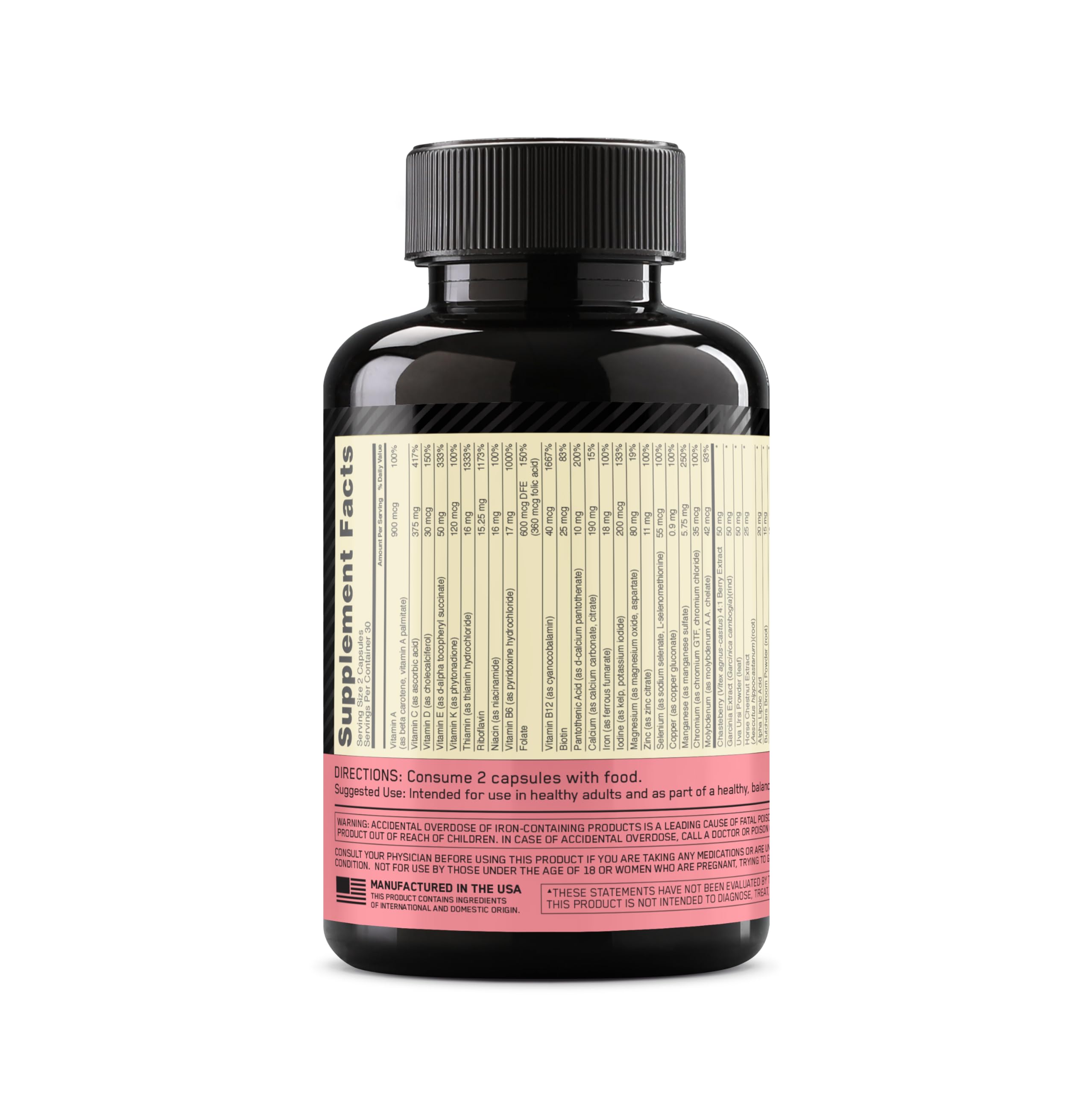 Foto 7 pulgar | Multivitamínico Optimum Nutrition Opti-women Para Mujer 60 Comprimidos - Venta Internacional.