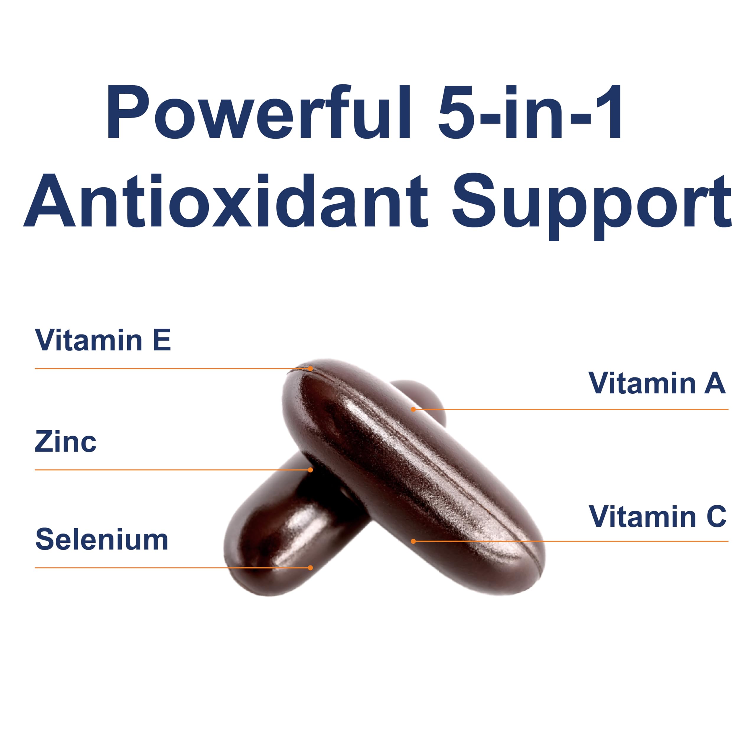 Foto 5 pulgar | Suplemento Carlson Aces + Zn Con Vitaminas A, C, E, Selenio Y Zinc - Venta Internacional.