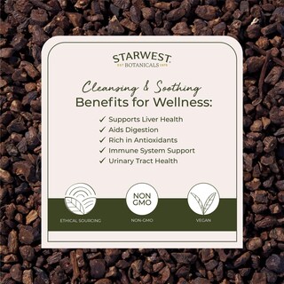 Foto 3 | Raíz De Diente De León Orgánica Loose Tea Starwest Botanicals, 454 G - Venta Internacional.