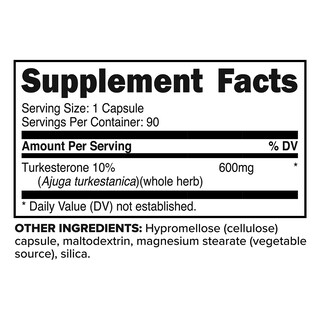 Foto 2 | Suplemento Primaforce Turkesterone 600 Mg 90 Cápsulas - Venta Internacional.