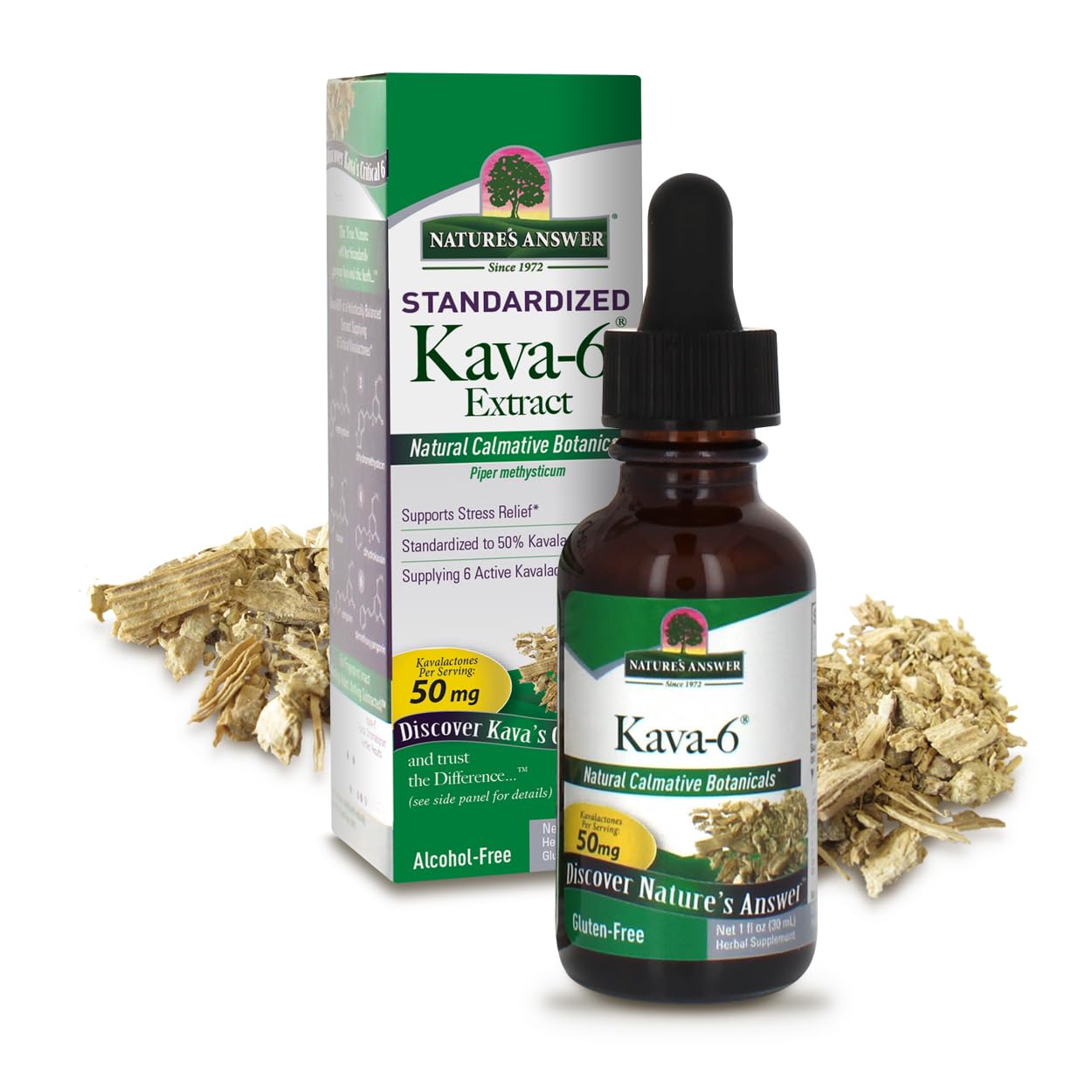 Foto 2 pulgar | Suplemento De Extracto De Kava-6 De Nature's Answer, 30 Ml - Venta Internacional.