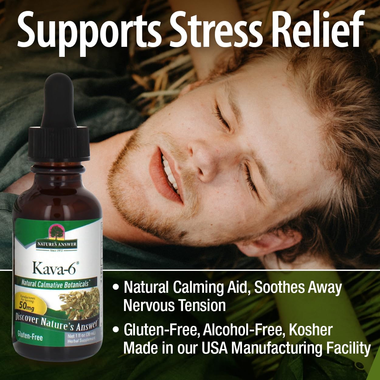 Foto 6 pulgar | Suplemento De Extracto De Kava-6 De Nature's Answer, 30 Ml - Venta Internacional.