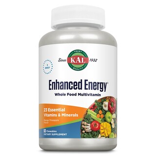 Foto 1 | Suplementos Multivitamínicos Masticables Kal Enhanced Energy, 60 Unidades - Venta Internacional.