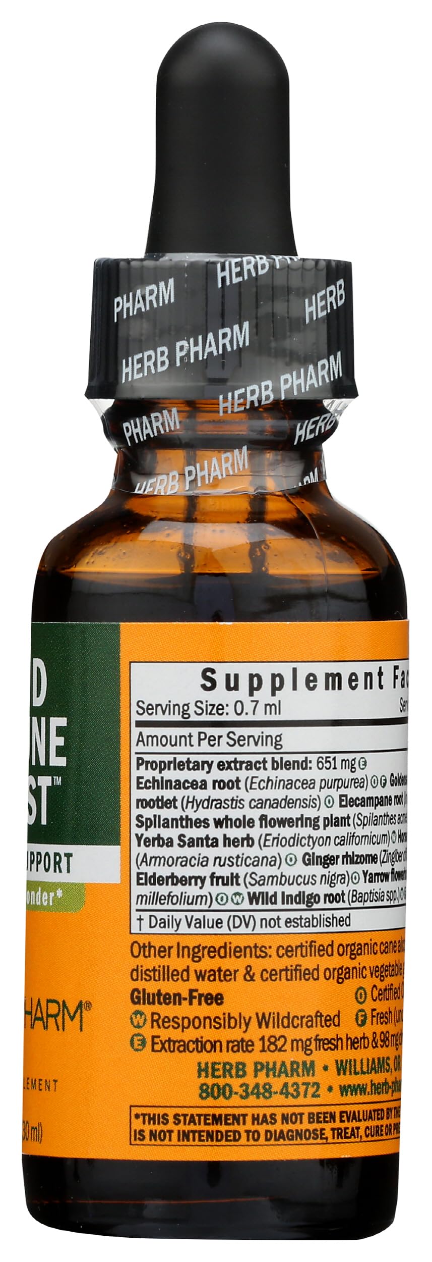 Foto 8 pulgar | Suplemento Herb Pharm Rapid Immune Boost 30 Ml - Venta Internacional.