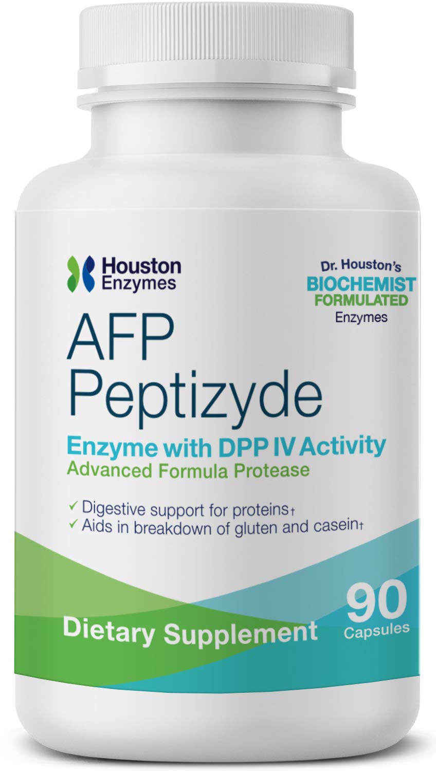 Foto 2 pulgar | Enzima Digestiva Houston Enzymes Afp Peptizyde 90 Cápsulas - Venta Internacional.