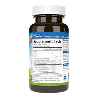 Foto 2 | Suplemento Carlson Labs Solar D Gems Con Vitamina D3, 2000 Ui - Venta Internacional.