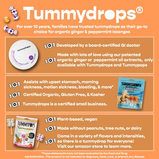 Foto 3 | Pastillas De Menta Tummydrops Groovy Peppermint, Paquete De 3 Unidades - Venta Internacional.