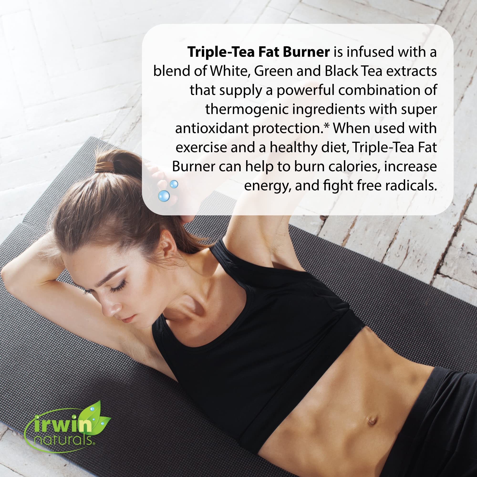 Foto 5 pulgar | Suplemento Irwin Naturals Triple Tea Fat Burner 75 Cápsulas Blandas - Venta Internacional.