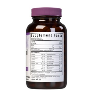 Foto 2 | Suplemento De Aminoácidos Bluebonnet, 750 Mg, Cápsulas Vitamínicas, 180 Unidades - Venta Internacional.