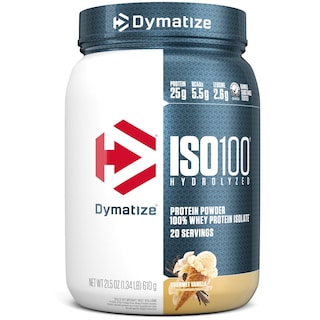 Foto 1 | Proteína De Suero En Polvo Dymatize Iso100 Gourmet Vanilla 725g - Venta Internacional.