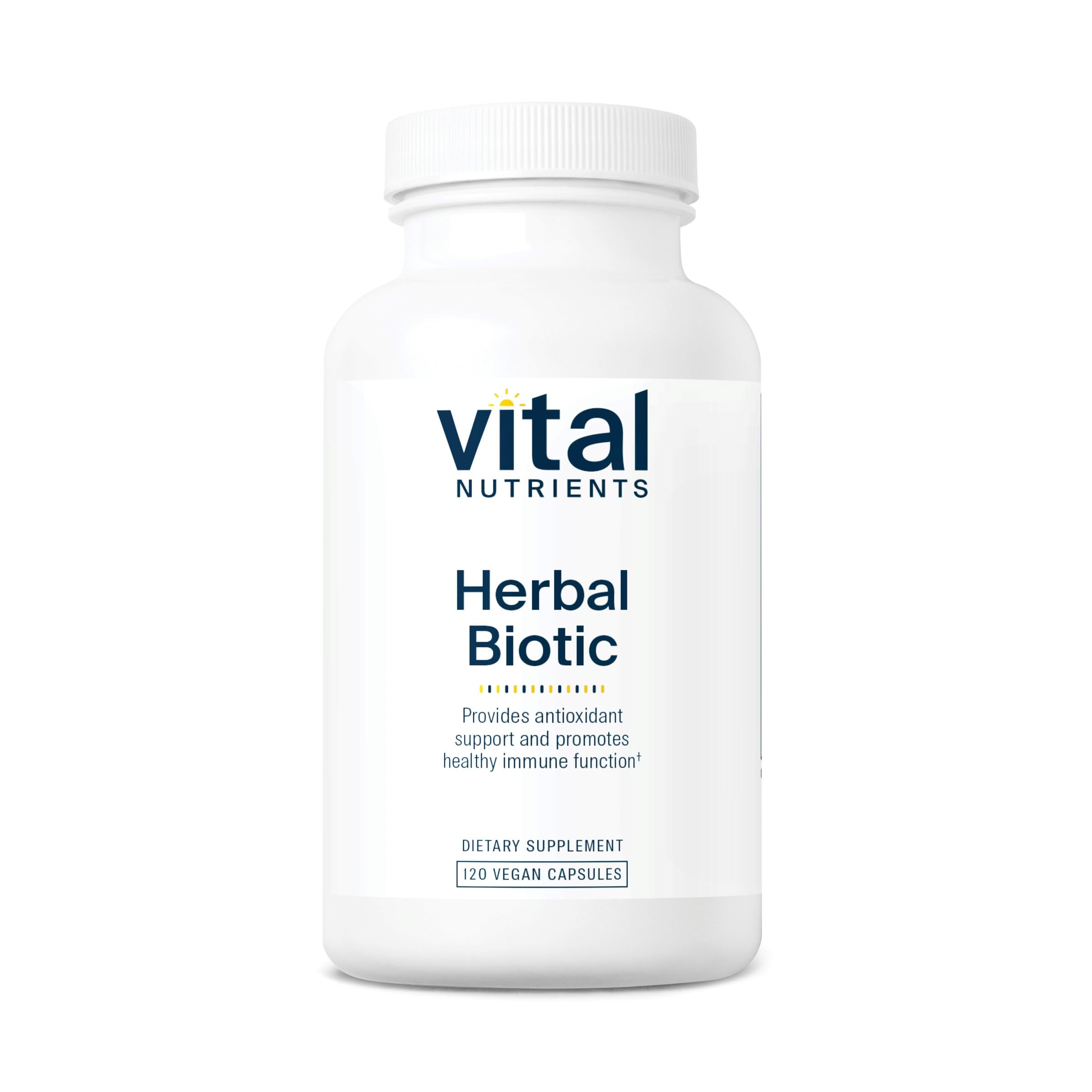 Foto 2 pulgar | Suplemento Vital Nutrients Herbal Biotic 120 Cápsulas - Venta Internacional.