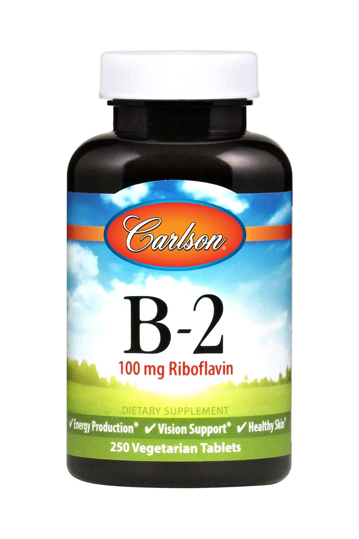 Foto 2 pulgar | Suplemento Carlson B-2 100 Mg De Riboflavina 250 Tabletas Vegetariano - Venta Internacional.