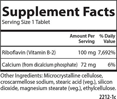 Foto 4 | Suplemento Carlson B-2 100 Mg De Riboflavina 250 Tabletas Vegetariano - Venta Internacional.
