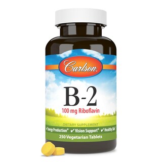 Foto 5 | Suplemento Carlson B-2 100 Mg De Riboflavina 250 Tabletas Vegetariano - Venta Internacional.
