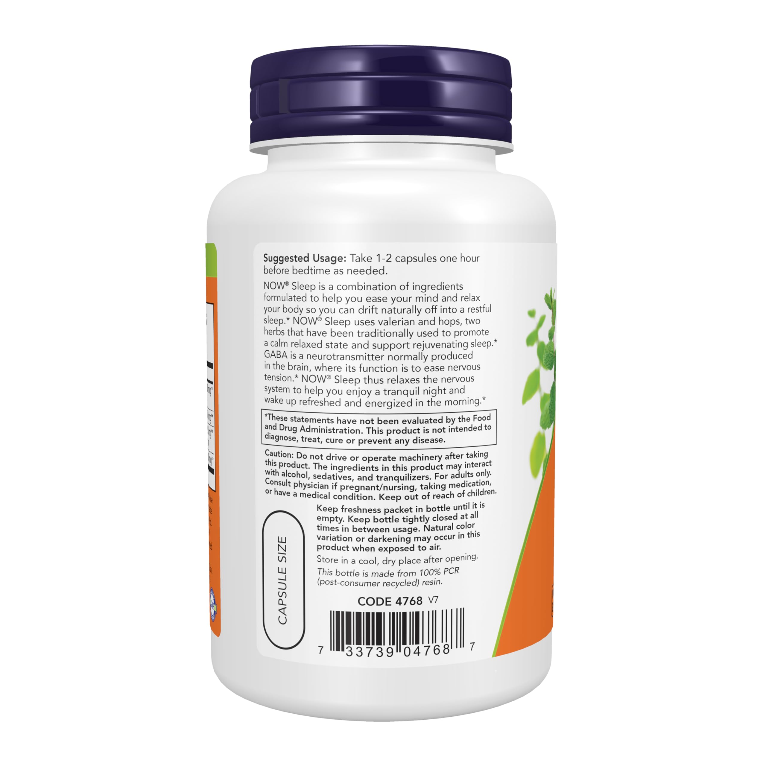 Foto 4 pulgar | Suplemento Now Foods Sleep 90 Cápsulas Vegetarianas - Venta Internacional.